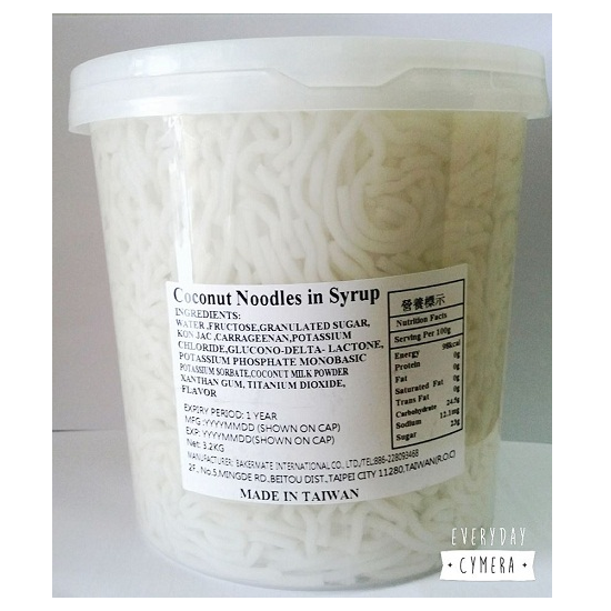 Thạch Dừa Sợi - Đài Loan 3,2Kg