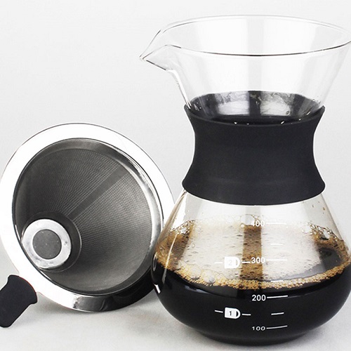 Bình Pha Cafe Drip Phin Inox 450ml