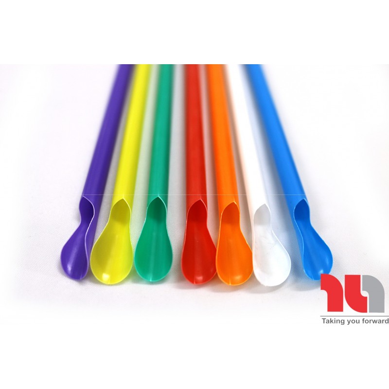 Ống Hút Muỗng Nhiều Màu ( 50 Ống )