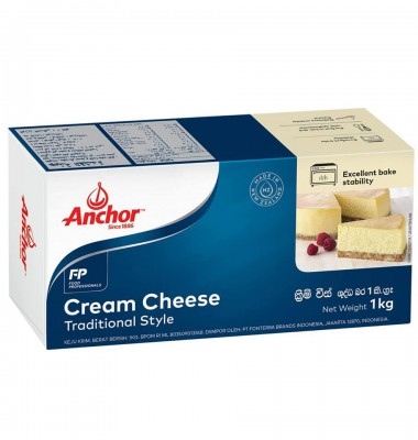 Kem Cream Cheese Khối - Anchor 1Kg