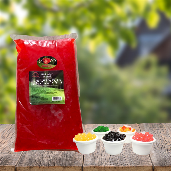 Hạt 3Q Dâu - BiBi Jelly 2kg