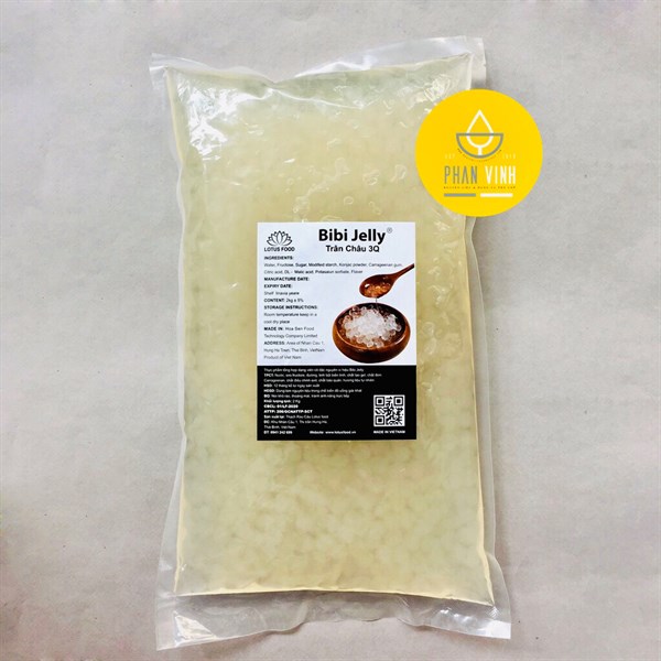 Hạt 3Q Trắng - BiBi Jelly 2kg
