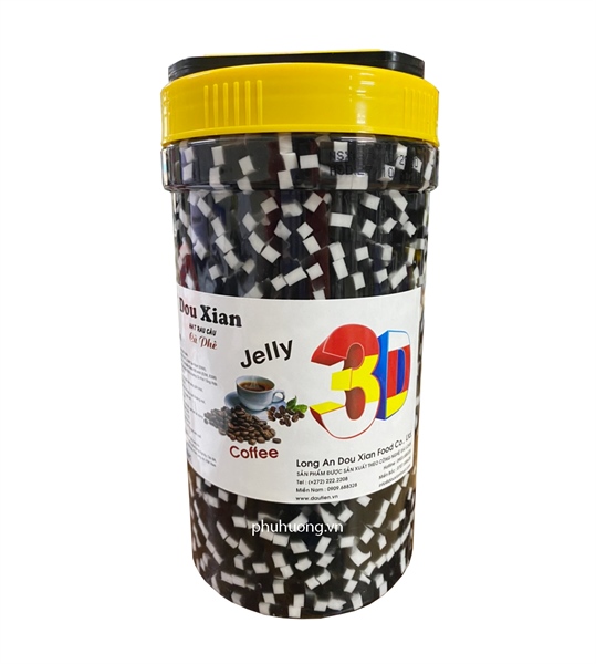  Hạt Rau Câu Cà Phê 3D - Dou Xian 2,5kg