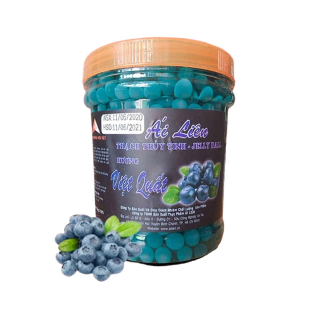 Hạt Thủy Tinh Việt Quất - Ái Liên 1kg