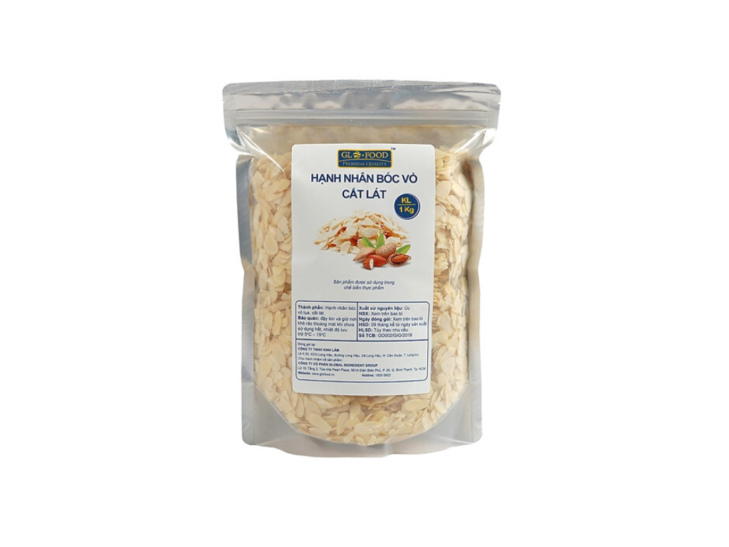 Hạnh Nhân Lát - GL Food 1Kg