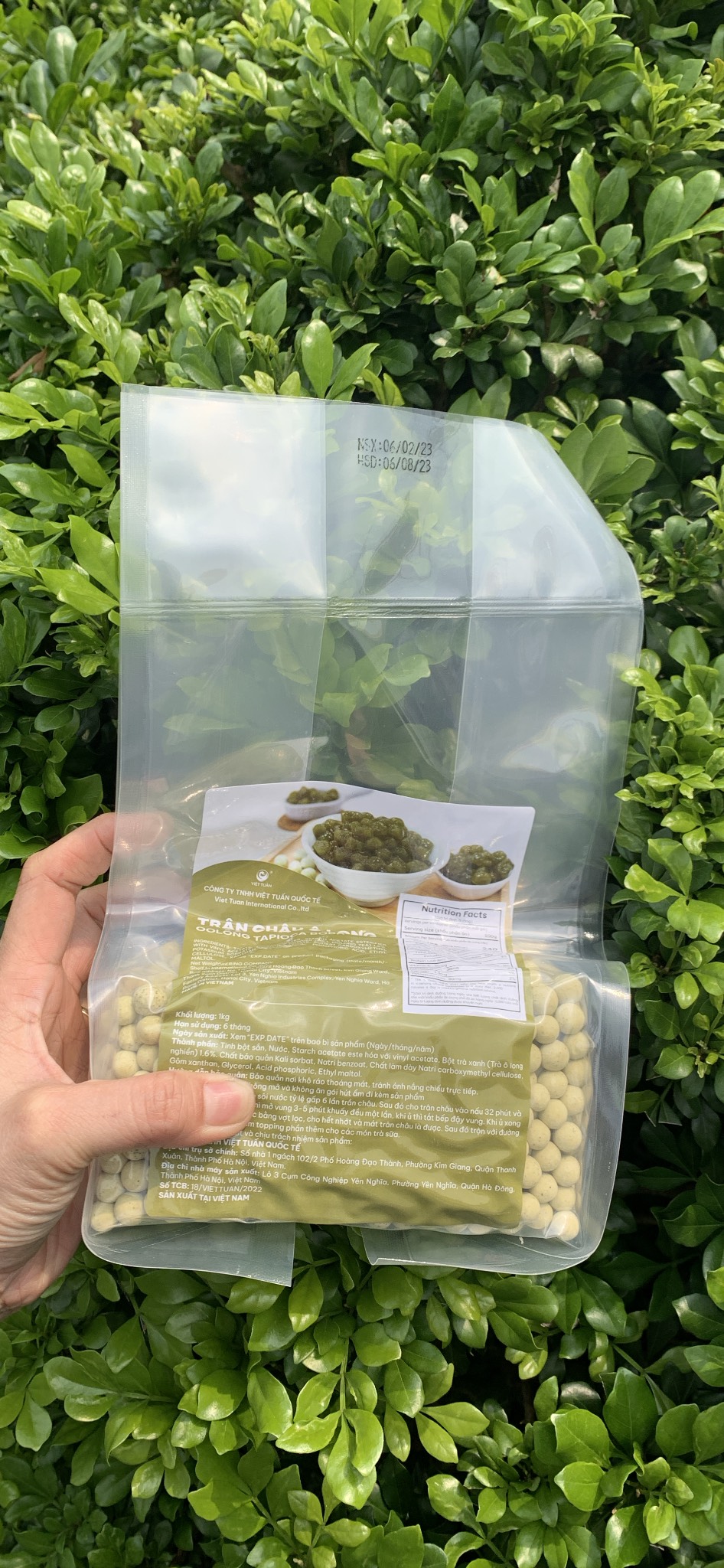 Trân Châu Olong Tapioca - 1Kg